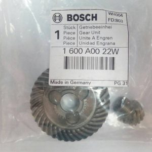 Зубчатая пара 1600A0022W для УШМ болгарки Bosch