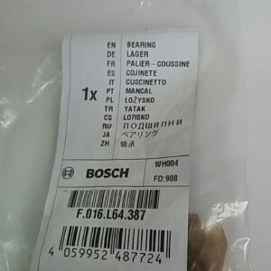 Купить подшипник F016L64387 для Bosch