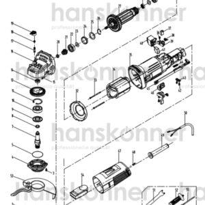Купить регулятор оборотов HAG15125E-54 для УШМ Hanskonner